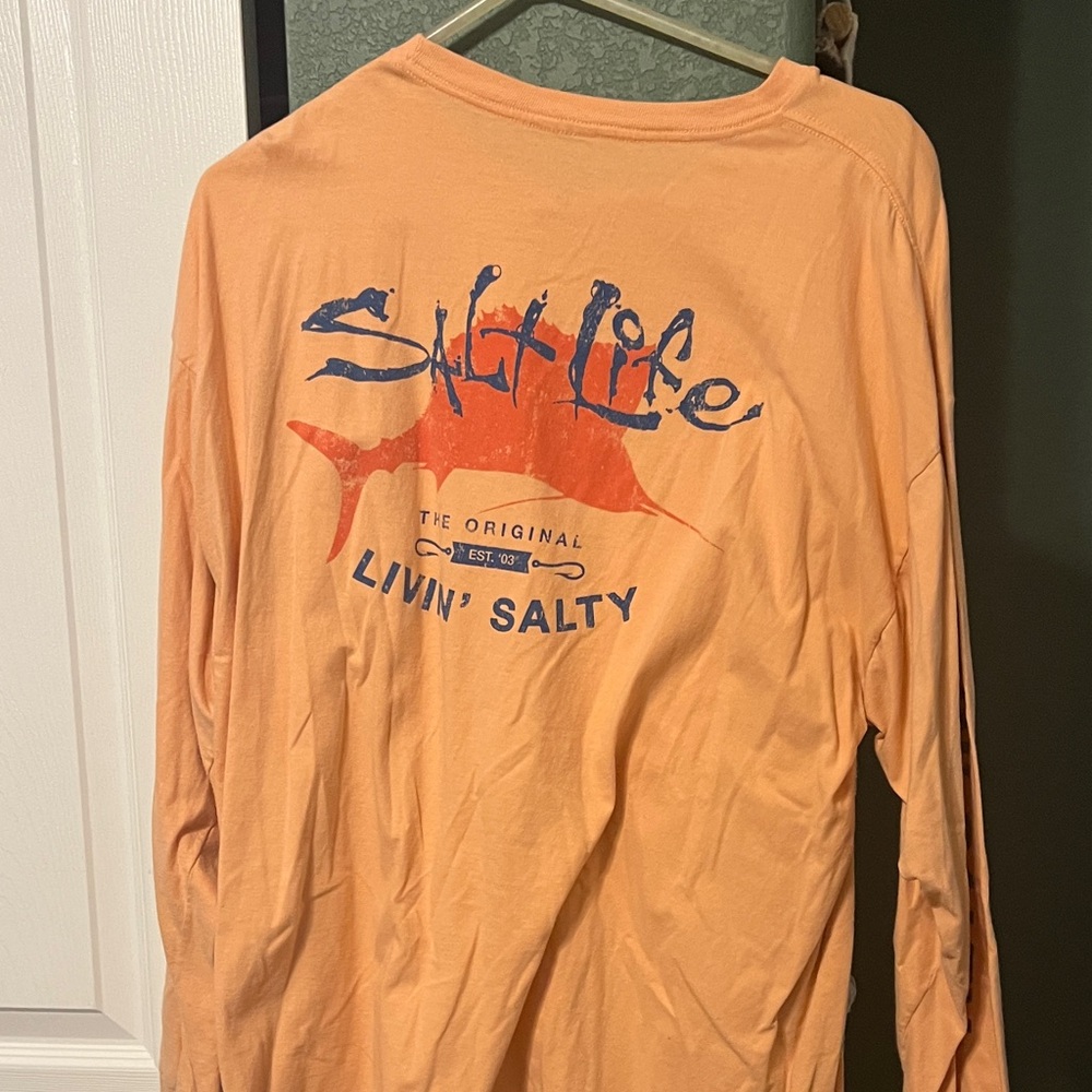 Salt Life Coral Long Sleeve Tee size XXL - Picture 3 of 3